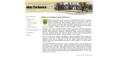 Desktop Screenshot of cernovice.info
